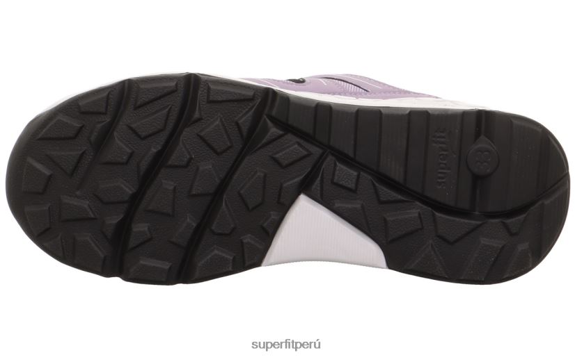 educación física Superfit niños pequeños free ride - zapatillas bajas con sistema boa fit morado/negro V06L24897 zapatillas bajas
