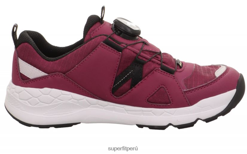 educación física Superfit niños pequeños free ride - zapatillas bajas con sistema boa fit negro rojo V06L24908 zapatillas bajas