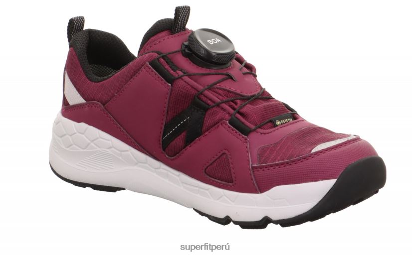 educación física Superfit niños pequeños free ride - zapatillas bajas con sistema boa fit negro rojo V06L24908 zapatillas bajas