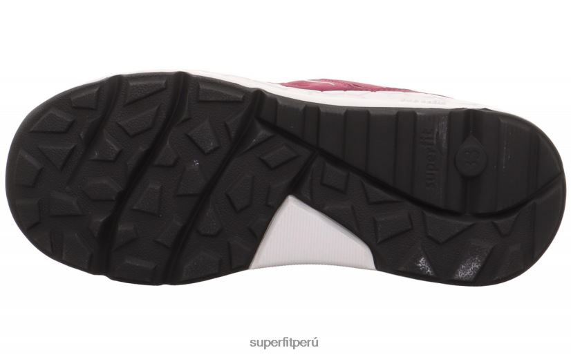 educación física Superfit niños pequeños free ride - zapatillas bajas con sistema boa fit negro rojo V06L24908 zapatillas bajas