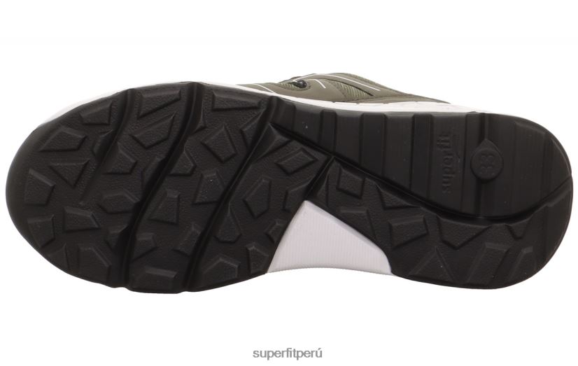 educación física Superfit niños pequeños free ride - zapatillas bajas con sistema boa fit verde/negro V06L24894 zapatillas bajas