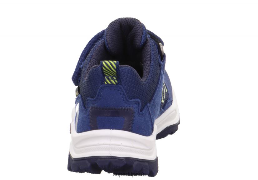 educación física Superfit niños pequeños jupiter - zapatillas bajas con cierre de velcro azul/verde claro V06L24770 zapatillas bajas
