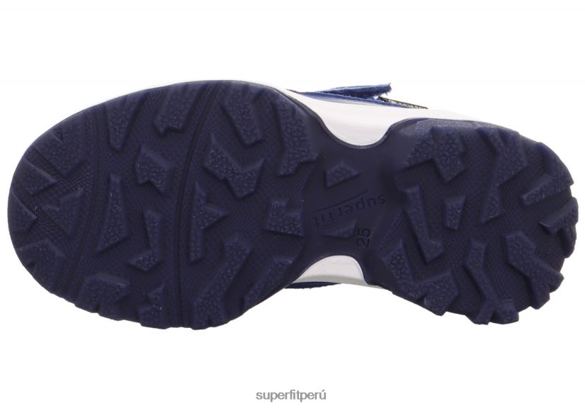 educación física Superfit niños pequeños jupiter - zapatillas bajas con cierre de velcro azul/verde claro V06L24770 zapatillas bajas