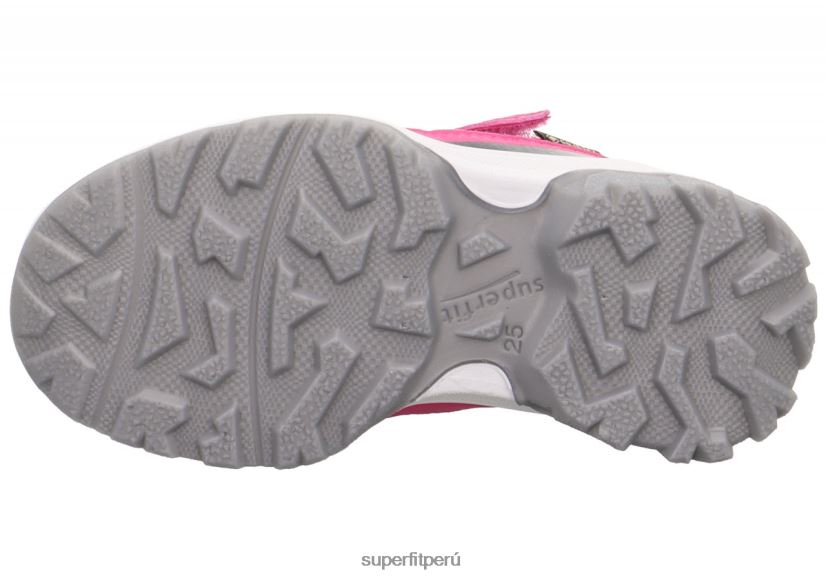 educación física Superfit niños pequeños jupiter - zapatillas bajas con cierre de velcro rosa/verde claro V06L24805 zapatillas bajas