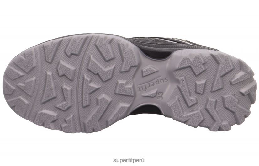 educación física Superfit niños pequeños jupiter - zapatillas bajas con sistema boa fit negro/gris claro V06L24889 zapatillas bajas