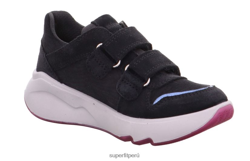 educación física Superfit niños pequeños melody - zapatillas bajas con cierre de velcro gris V06L24839 zapatillas bajas