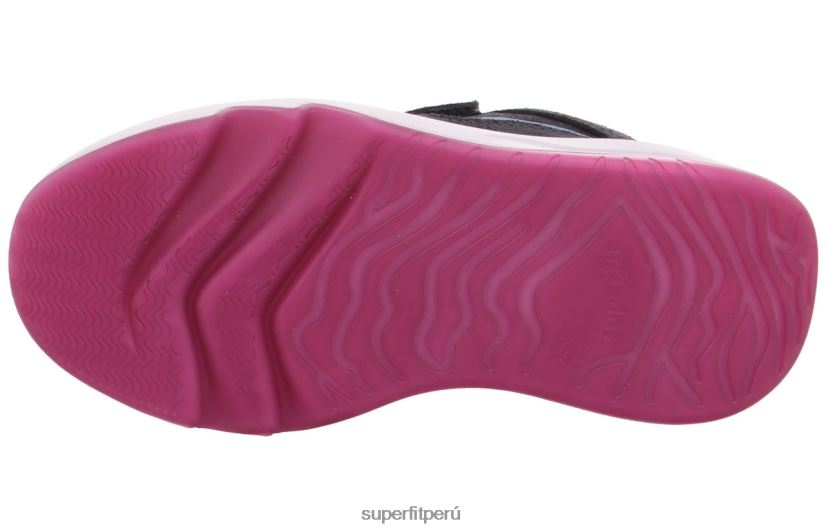 educación física Superfit niños pequeños melody - zapatillas bajas con cierre de velcro gris V06L24839 zapatillas bajas