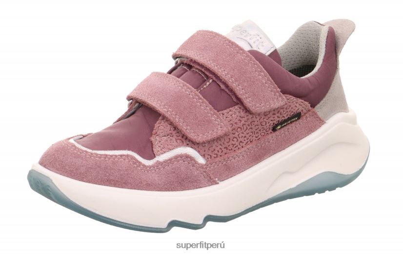 educación física Superfit niños pequeños melody - zapatillas bajas con cierre de velcro morado/gris V06L24790 zapatillas bajas
