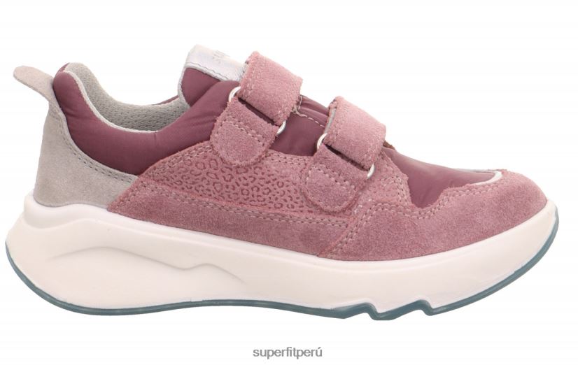 educación física Superfit niños pequeños melody - zapatillas bajas con cierre de velcro morado/gris V06L24790 zapatillas bajas