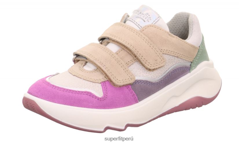 educación física Superfit niños pequeños melody - zapatillas bajas con cierre de velcro multicolor V06L24782 zapatillas bajas
