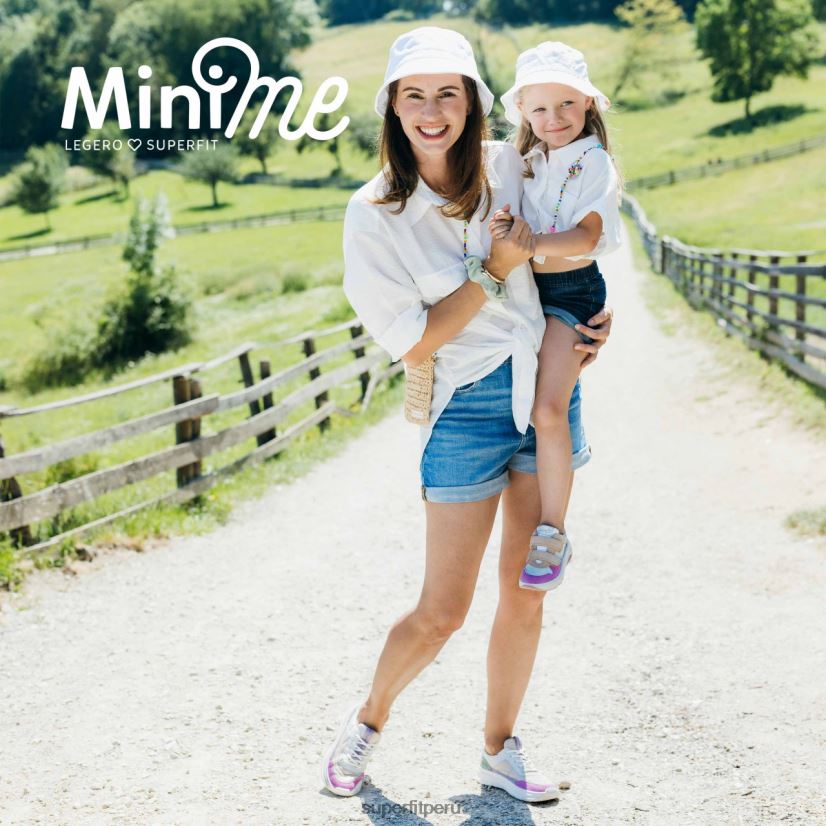 educación física Superfit niños pequeños melody - zapatillas bajas con cierre de velcro multicolor V06L24782 zapatillas bajas