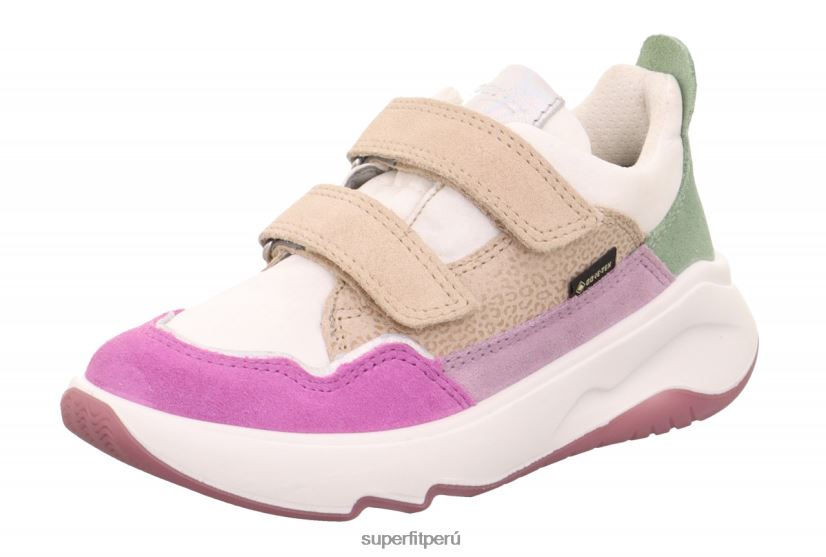 educación física Superfit niños pequeños melody - zapatillas bajas con cierre de velcro multicolor V06L24819 zapatillas bajas