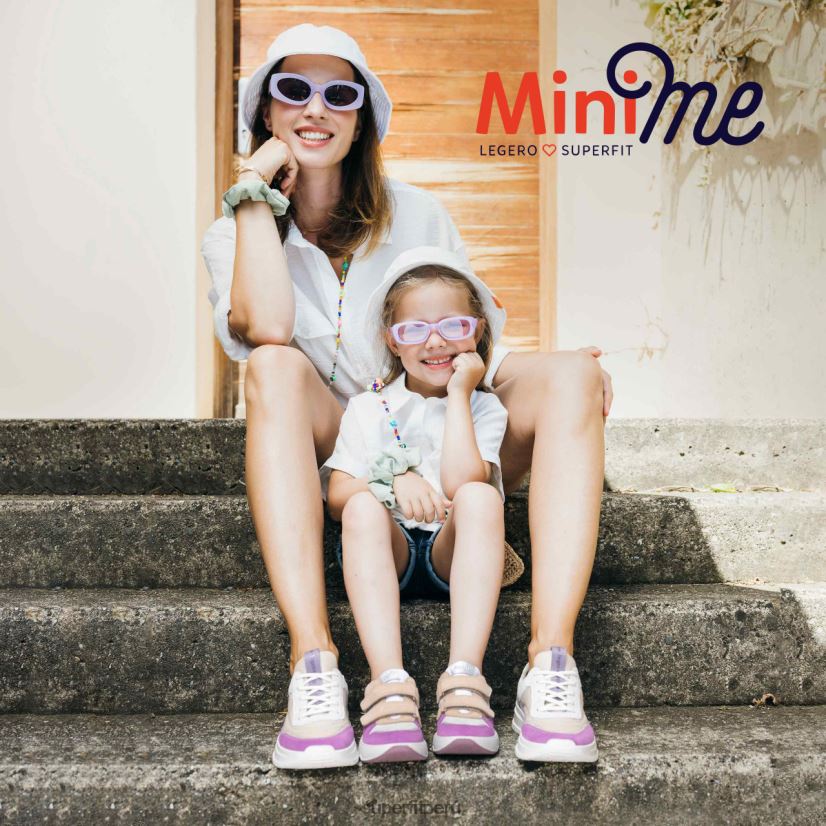 educación física Superfit niños pequeños melody - zapatillas bajas con cierre de velcro multicolor V06L24819 zapatillas bajas