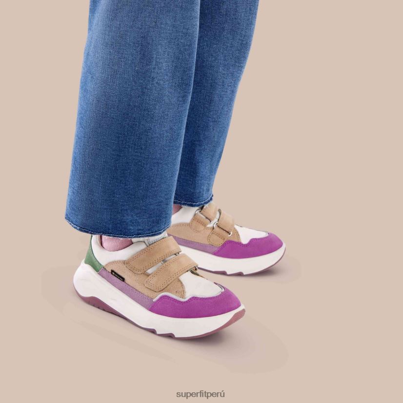 educación física Superfit niños pequeños melody - zapatillas bajas con cierre de velcro multicolor V06L24819 zapatillas bajas