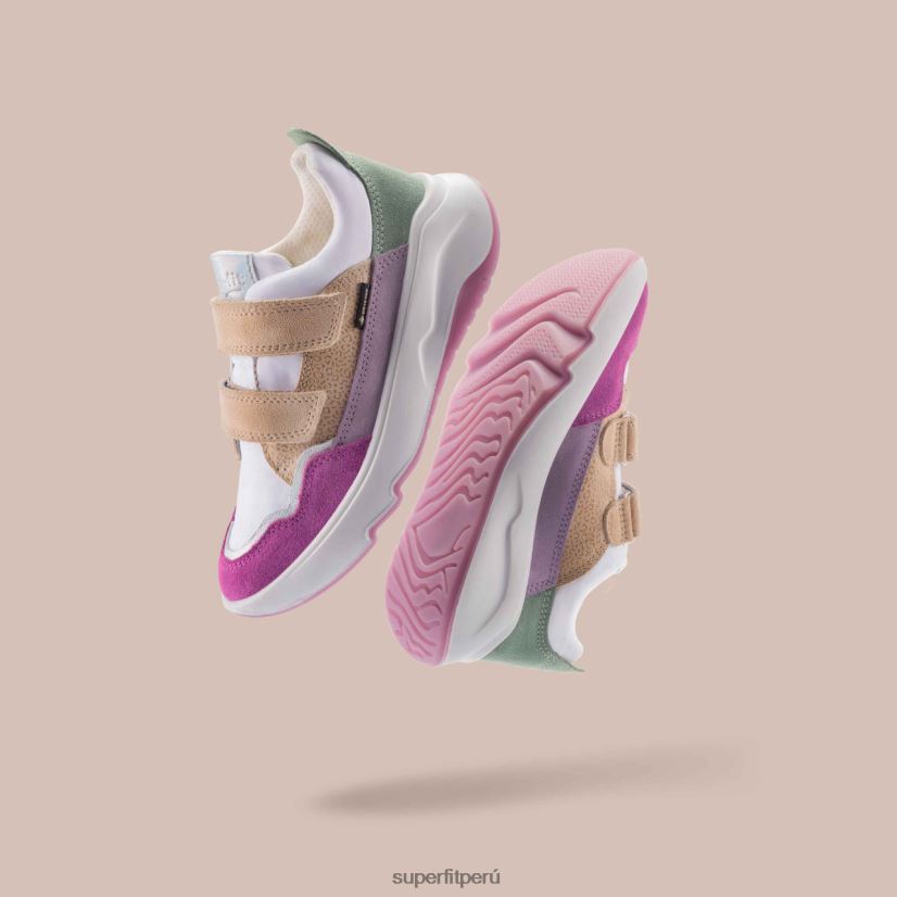 educación física Superfit niños pequeños melody - zapatillas bajas con cierre de velcro multicolor V06L24819 zapatillas bajas