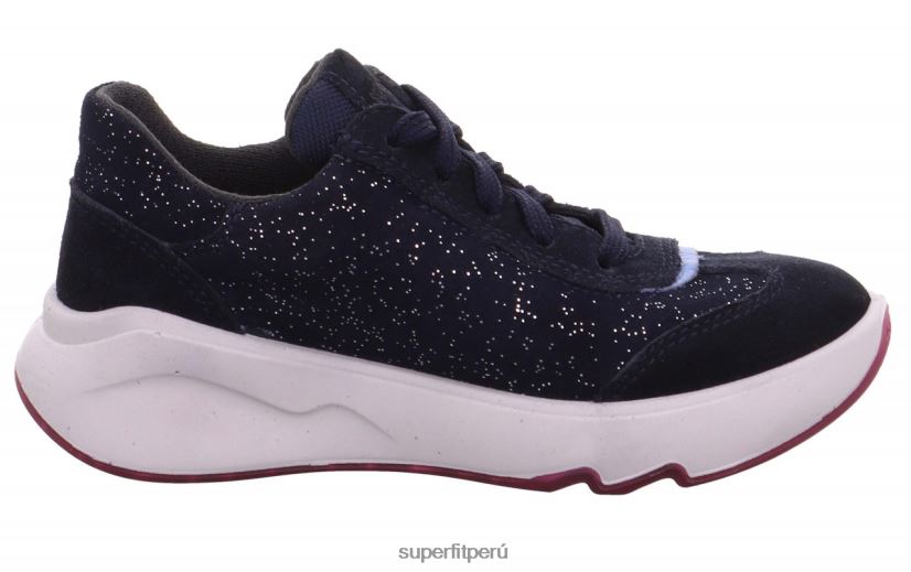 educación física Superfit niños pequeños melody - zapatillas bajas con cremallera azul V06L24848 zapatillas bajas