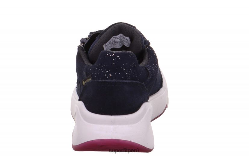 educación física Superfit niños pequeños melody - zapatillas bajas con cremallera azul V06L24848 zapatillas bajas