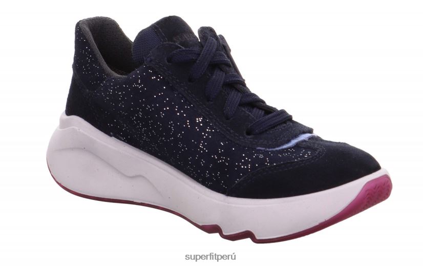 educación física Superfit niños pequeños melody - zapatillas bajas con cremallera azul V06L24848 zapatillas bajas