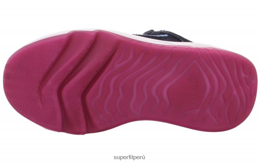 educación física Superfit niños pequeños melody - zapatillas bajas con cremallera azul V06L24848 zapatillas bajas