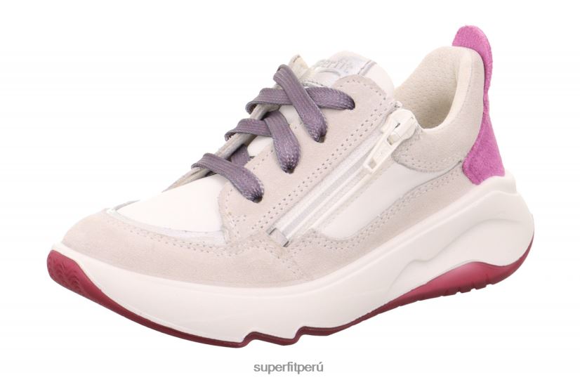 educación física Superfit niños pequeños melody - zapatillas bajas con cremallera blanco V06L24829 zapatillas bajas