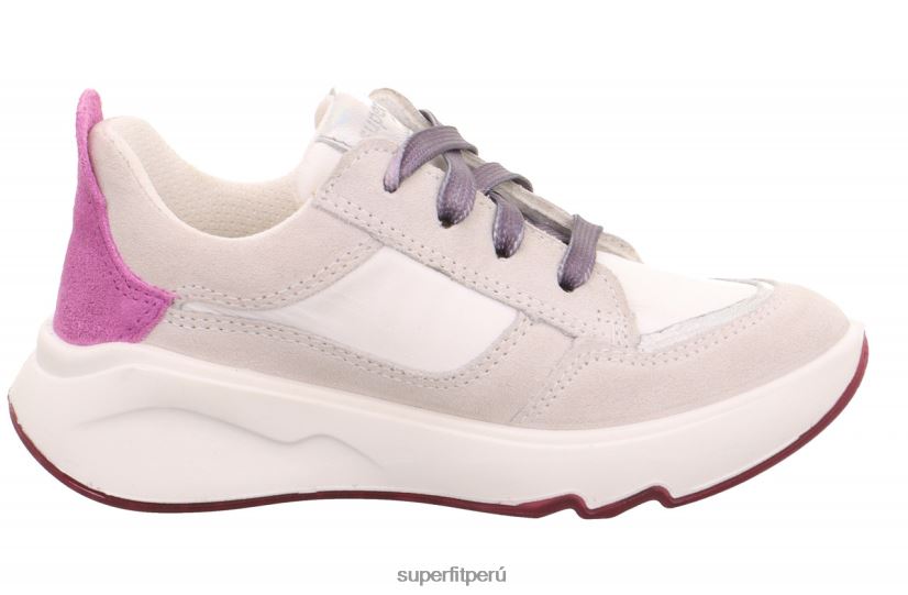 educación física Superfit niños pequeños melody - zapatillas bajas con cremallera blanco V06L24829 zapatillas bajas