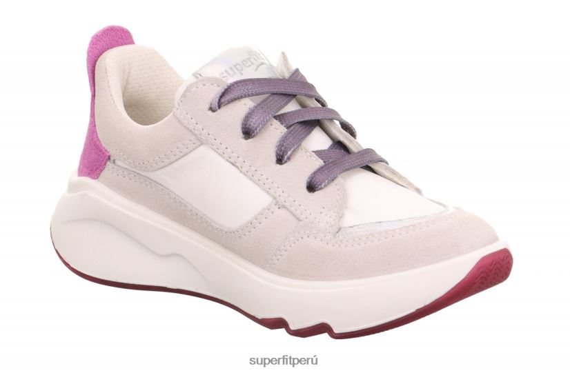 educación física Superfit niños pequeños melody - zapatillas bajas con cremallera blanco V06L24829 zapatillas bajas