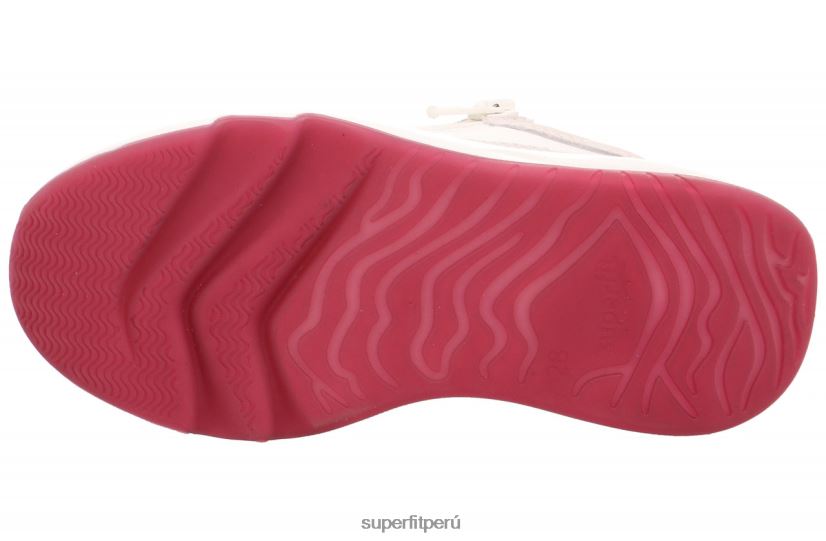 educación física Superfit niños pequeños melody - zapatillas bajas con cremallera blanco V06L24829 zapatillas bajas