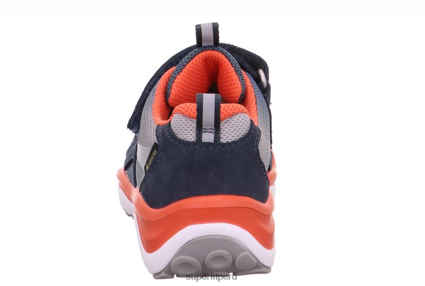 educación física Superfit niños pequeños sport5 - zapatillas bajas con cierre de velcro azul rojo V06L24808 zapatillas bajas