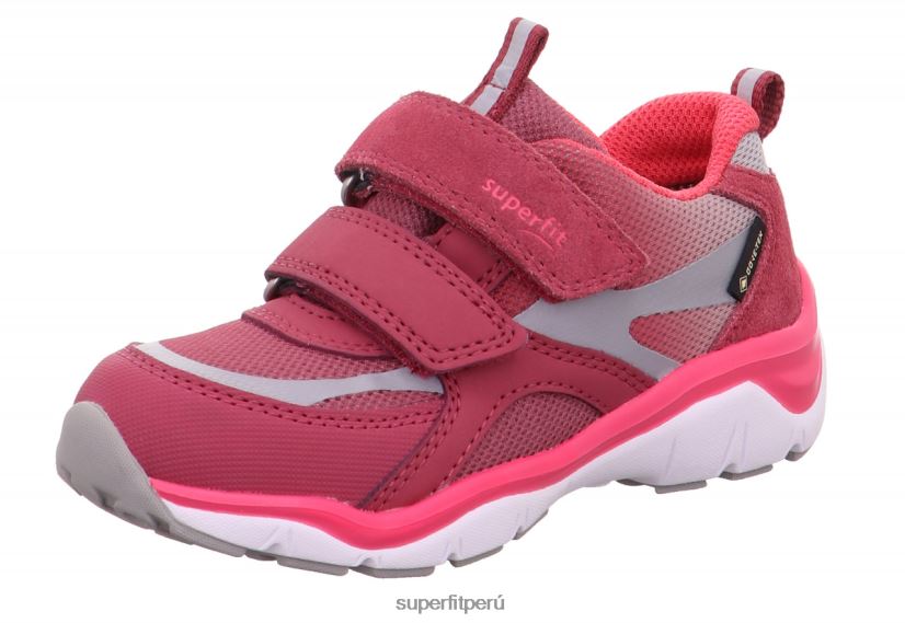 educación física Superfit niños pequeños sport5 - zapatillas bajas con cierre de velcro rosa V06L24792 zapatillas bajas