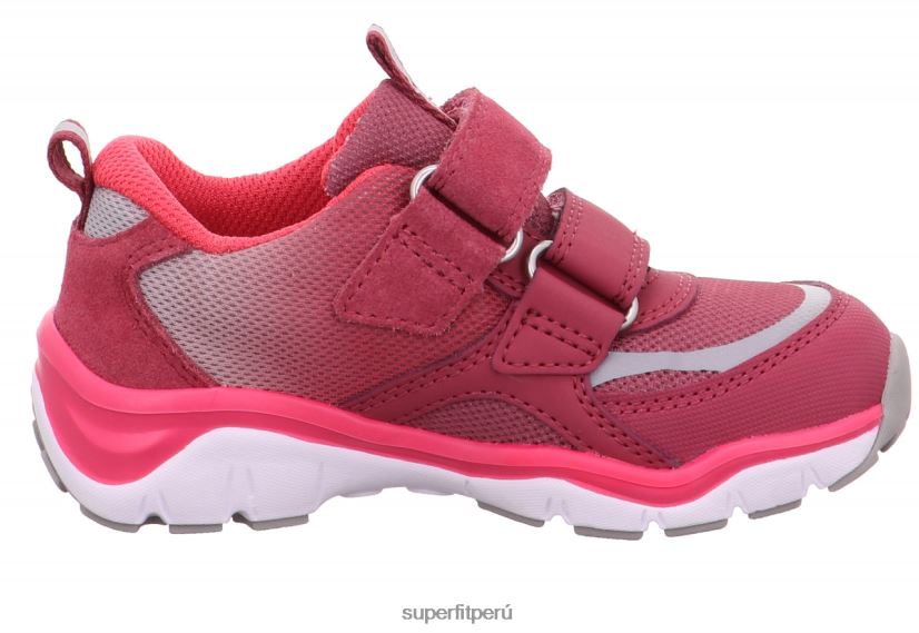educación física Superfit niños pequeños sport5 - zapatillas bajas con cierre de velcro rosa V06L24792 zapatillas bajas