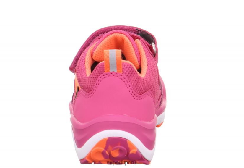 educación física Superfit niños pequeños sport5 - zapatillas bajas con cierre de velcro rosa/naranja V06L24828 zapatillas bajas