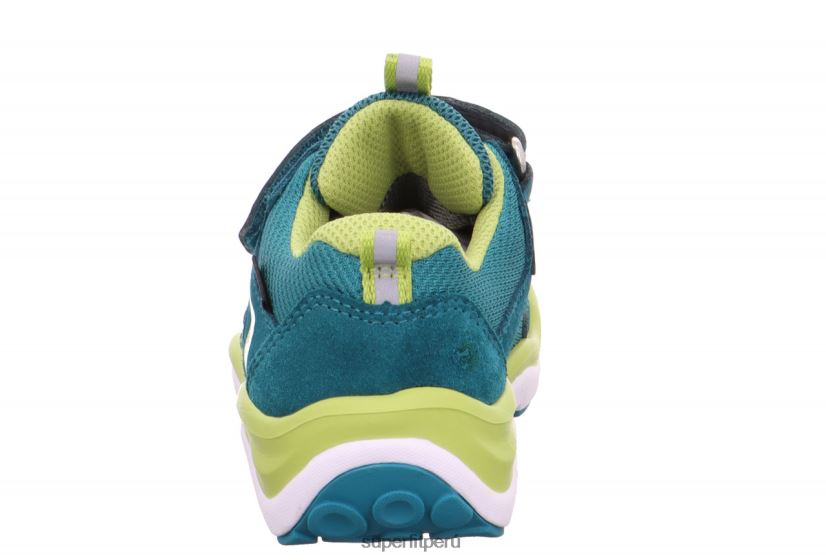 educación física Superfit niños pequeños sport5 - zapatillas bajas con cierre de velcro verde/verde claro V06L24789 zapatillas bajas