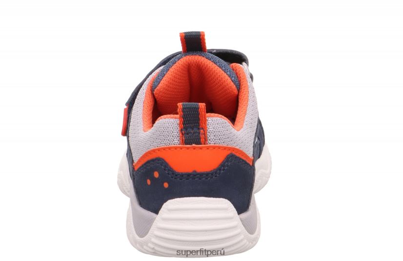 educación física Superfit niños pequeños storm - zapatillas bajas con cierre de velcro azul rojo V06L24824 zapatillas bajas