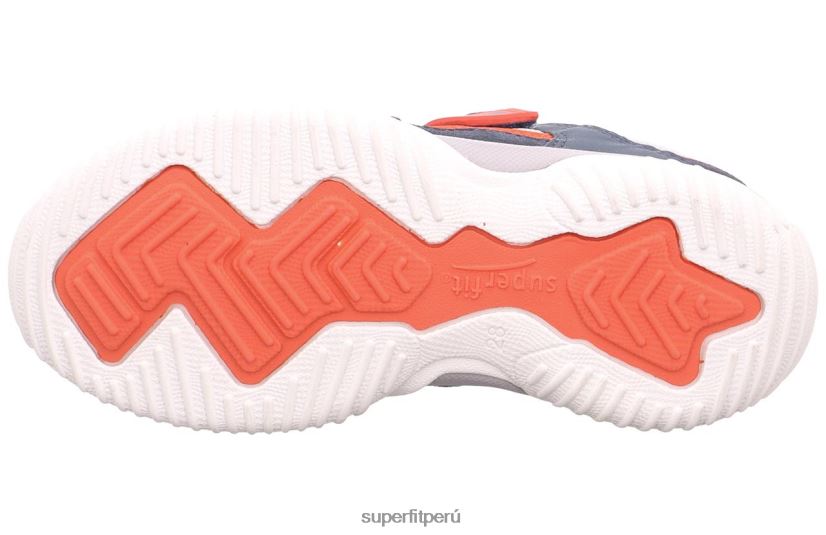 educación física Superfit niños pequeños storm - zapatillas bajas con cierre de velcro azul rojo V06L24824 zapatillas bajas