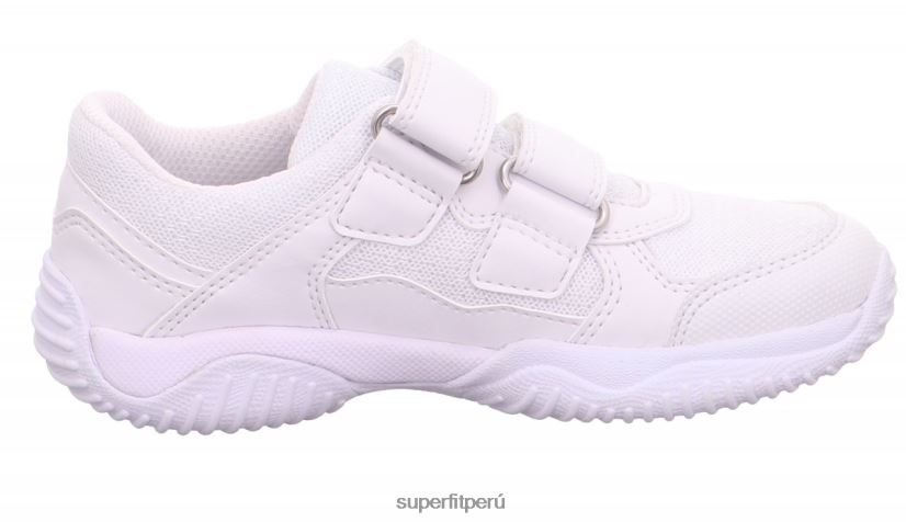 educación física Superfit niños pequeños storm - zapatillas bajas con cierre de velcro blanco V06L24811 zapatillas bajas