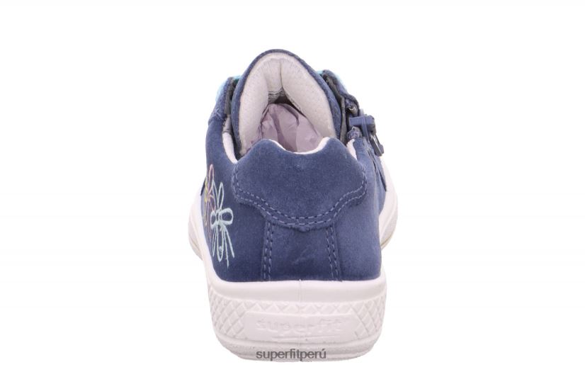 educación física Superfit niños pequeños tensy - zapatillas bajas con cordones azul V06L24803 zapatillas bajas