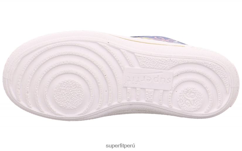 educación física Superfit niños pequeños tensy - zapatillas bajas con cordones azul V06L24803 zapatillas bajas