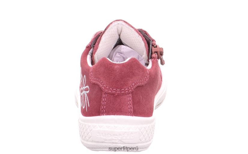 educación física Superfit niños pequeños tensy - zapatillas bajas con cordones rosa V06L24831 zapatillas bajas