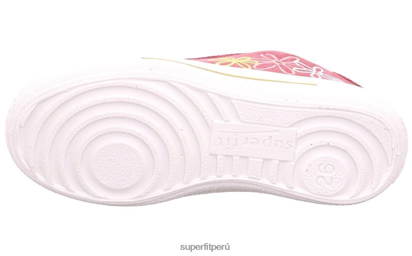 educación física Superfit niños pequeños tensy - zapatillas bajas con cordones rosa V06L24831 zapatillas bajas
