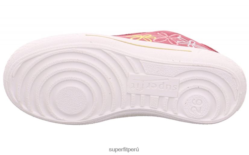 educación física Superfit niños pequeños tensy - zapatillas bajas con cordones rosa V06L24831 zapatillas bajas