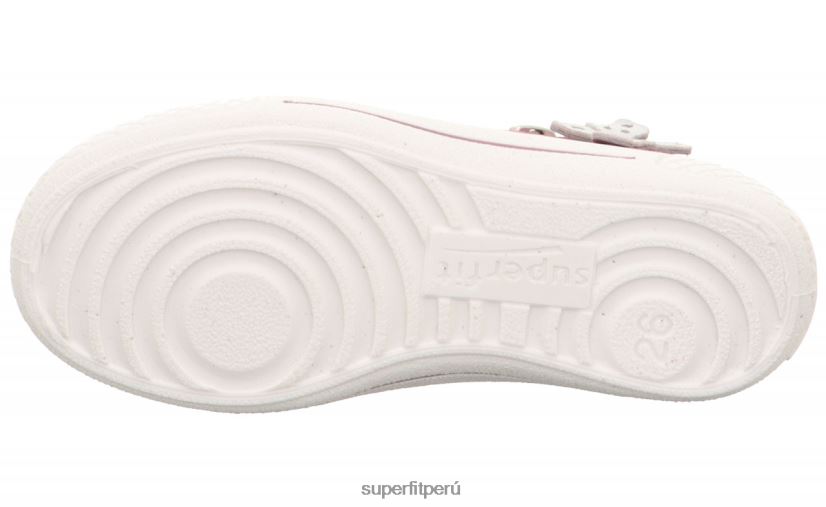 educación física Superfit niños pequeños tensy - zapatillas bajas con cremallera rosa V06L24795 zapatillas bajas