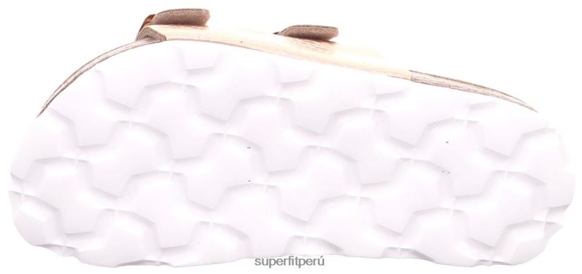 educación física Superfit niños pequeños fussbettpantoffel - zapatilla con hebilla bronce V06L24584 zapatillas