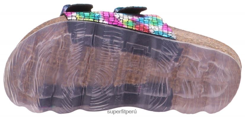 educación física Superfit niños pequeños gelatinas - zapatilla con hebilla multicolor V06L24594 zapatillas