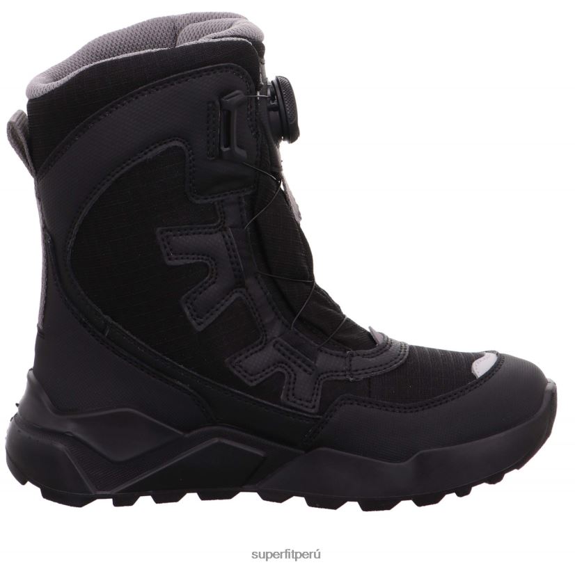 educación física Superfit niños y adolescentes cohete - bota con sistema boa fit Gris oscuro V06L24936 botas
