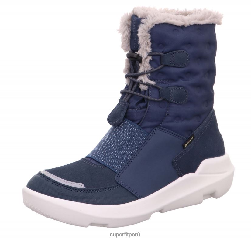 educación física Superfit niños y adolescentes crepúsculo - bota con cierre rápido azul V06L24921 botas