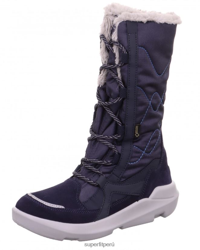 educación física Superfit niños y adolescentes crepúsculo - bota con cremallera azul V06L24931 botas