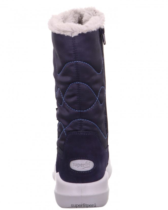 educación física Superfit niños y adolescentes crepúsculo - bota con cremallera azul V06L24931 botas