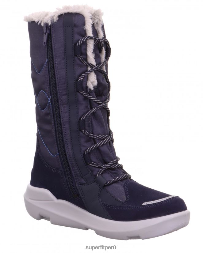 educación física Superfit niños y adolescentes crepúsculo - bota con cremallera azul V06L24931 botas