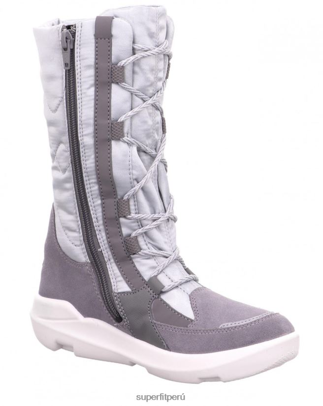 educación física Superfit niños y adolescentes crepúsculo - bota con cremallera gris V06L24930 botas