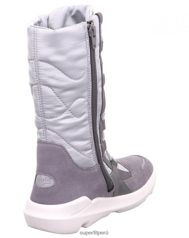 educación física Superfit niños y adolescentes crepúsculo - bota con cremallera gris V06L24930 botas